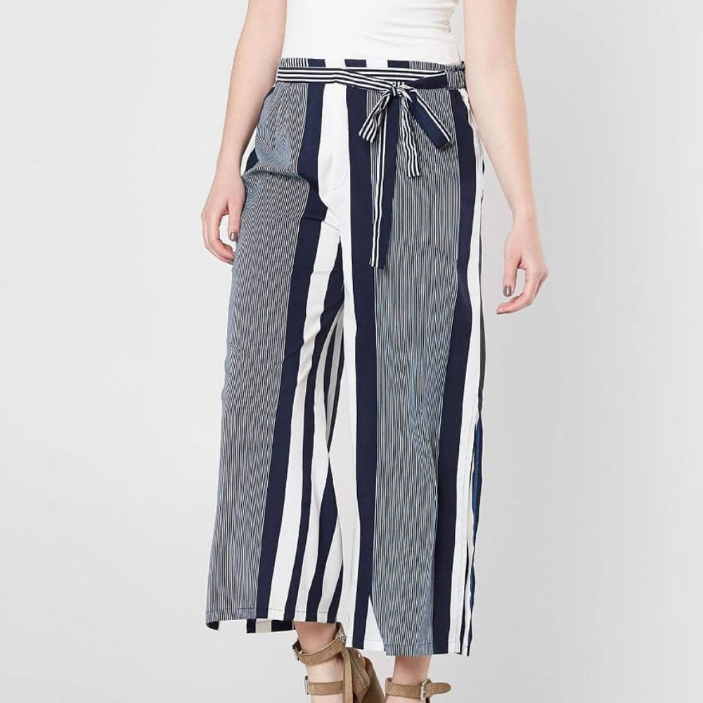NWOT Striped Wide Leg Pant